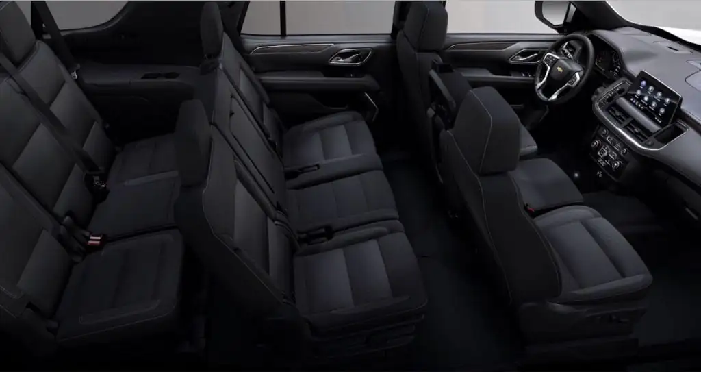 Black Chevrolet Tahoe executive SUV