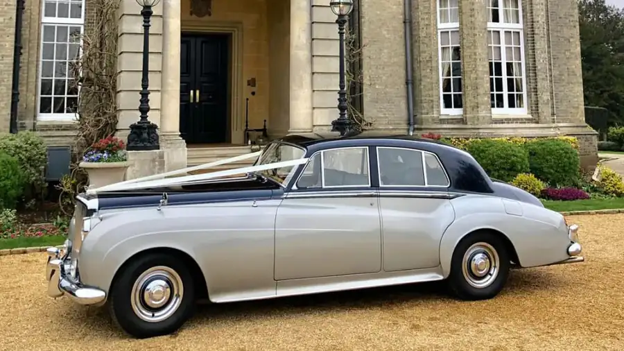 Silver 1959 Bentley S2 classic saloon